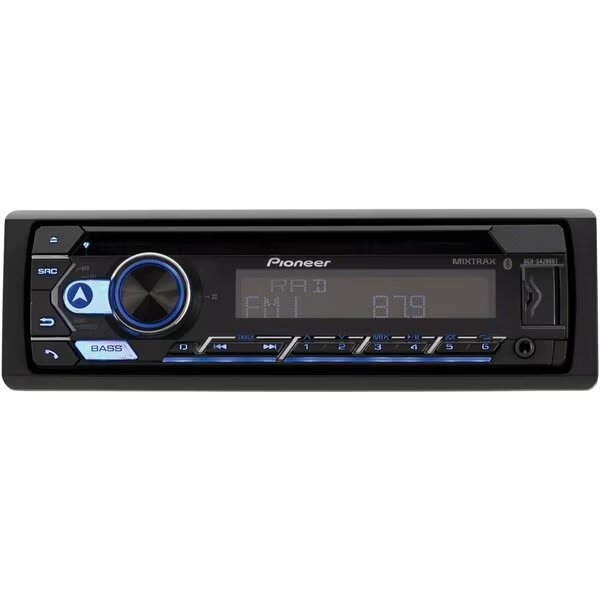 Single-Din In-Dash Cd Player With Bluetooth, DEH-S4200BT, Pioneer, Mfr#: DEH-S4200BT